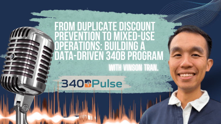 Vinson Tran breaks down how covered entities actually prevent duplicate discounts, from retail pharmacy basics to hospital mixed-use complexity.